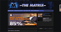 Desktop Screenshot of matrixgaming.ca